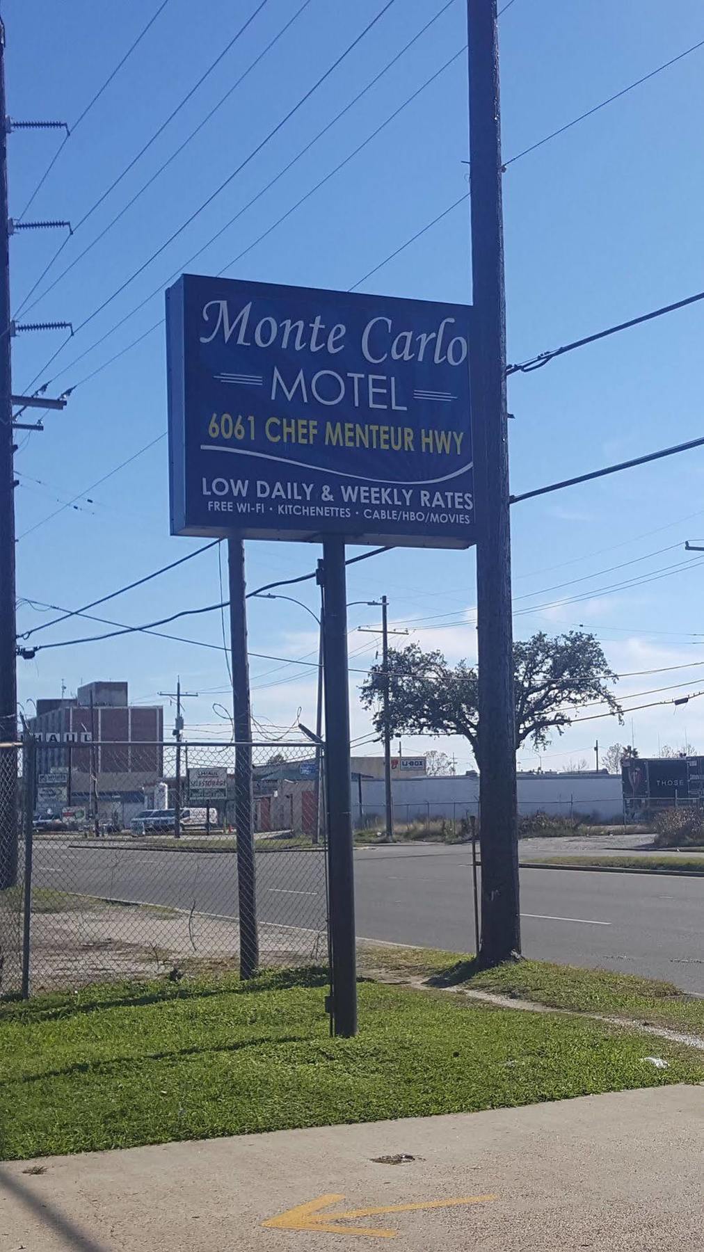 Monte Carlo Motel Nowy Orlean Zewnętrze zdjęcie